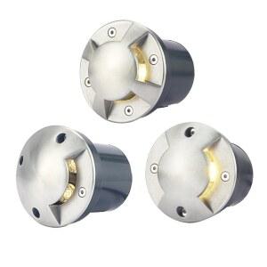 야외용 LED 지하 스포트라이트, 정원 마당 계단, 바닥 데크, 오목한 내부 램프, 10W, 6W, 3W, 220V