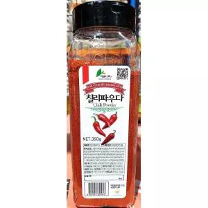 칠리파우더 (이슬 350g)소스 매콤한 가공 음식 요리용 조리용 소스류 양념 분말 매운