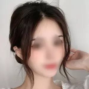 여자 앞머리 에스자 웨이브 사이드뱅 피스 부분 가발 앞머리가발 (WF26AB6)