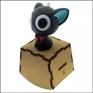 DIY 흔들흔들 오르골 검은 고양이 만들기DIY뮤직박스 과학교구 만들기 장난감