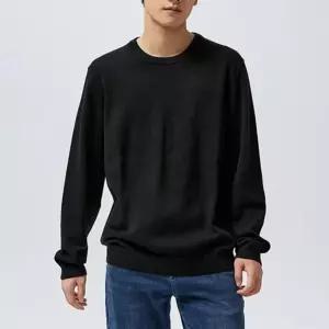 2컬러 베이직 간절기 무지 맨투맨검은색 기본 남성 심플 검정 편한