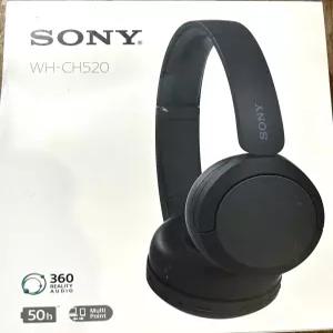 Sony WH-CH520 무선 온이어 블루투스 헤드폰 Black