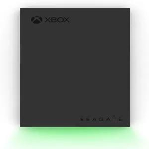 Xbox 2TB 외장 하드 드라이브 휴대용 HDD용 씨게이트 게임 드라이브USB 3.2 Gen 1 검정색 녹색 LED 바 내장