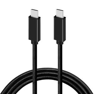 USB Gen2 100W 고속충전 데이터 영상 멀티케이블 0.5MC타입 PD기 PD 출력 노트북 컴퓨터 C타입