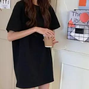 [라일리여성의류] Rly 빅사이즈 여성 반팔 원피스 3컬러 캐주얼 루즈핏