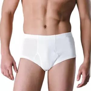 [라일리의류] Rly 남성 삼각팬티 백색 순면 심플 베이직 쾌적