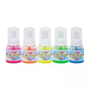 미술놀이 뭉게구름 거품물감 40ml x 5색 세트유아 유아