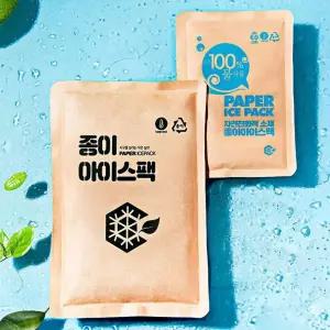 친환경 종이 아이스팩 미니 10x15 50개