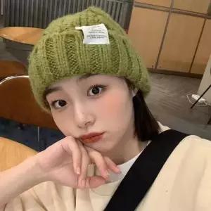 [룽스_66]꽈배기비니 기본 방한모자 여자니트모자
