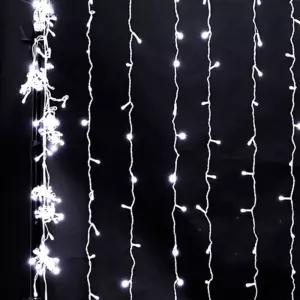 led 200p 커튼 전구데코 크리스마스장식 크리스마스볼 장식품 벽장식 트리 카페조명 카페볼 줄전구 그물형