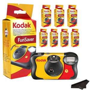 FUNSAVER 일회용 카메라 벌크 7팩 27EXP 35MM BALVELI 극세사 번들 필름
