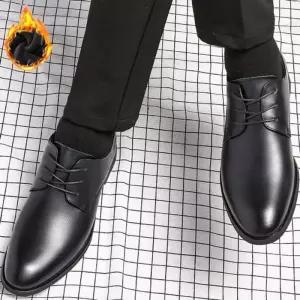 [룽스_66]정장 보온 기모안감 베이직 패션구두 구두