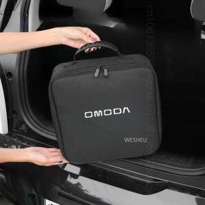 자동차 충전 케이블 보관 가방 방수 컨테이너 체리 오모다 C5 E5 5 EV C9 9 PHEV 2025 2023용