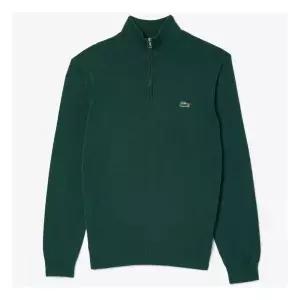 [매장정품] 라코스테 LACOSTE Classic Fit Zip Sweater AH1980-YZP 하프 집업 니트 2243264