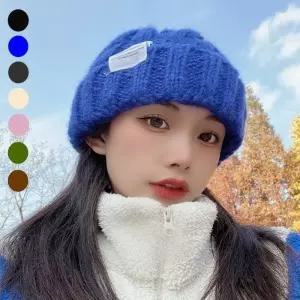 [룽스_66]겨울모자 베이직 여성모자 숏비니