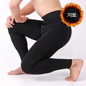 남성용 신축성 좋은 보온 방한 기모 쫀쫀 레깅스 타이즈 남자내복 발열내의 겨울 하의