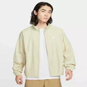 NIKE 나이키 스포츠웨어 클럽 로스코 풀집 재킷 M 라이트 카키 화이트 HV1140-2