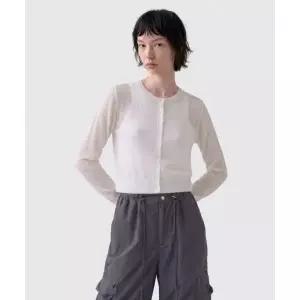 매장정품 CUTZ 쿨 터치 시어 가디건(L/GREY)