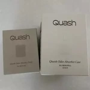 쿼시 Quash 탈 취 제 아이보리 (케이스+리필 세트)