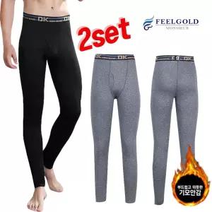 남성 타이즈 2종set FF110n111겨울 내복바지 남자 하의 쫄바지 남자쫄