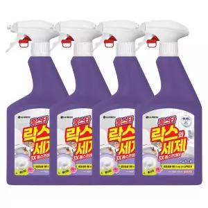 홈스타 락스와세제 스프레이 후로랄 900ml x 4개