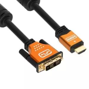 NETmate HDMI to DVI Gold Metal 케이블 15m