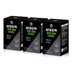 삼대오백 관절 영양 MSM 식이유황 1100mgx60정 3박스