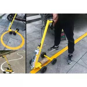 차선 짧은 주차장 도로 아파트 라인 마킹 스프레이 도색