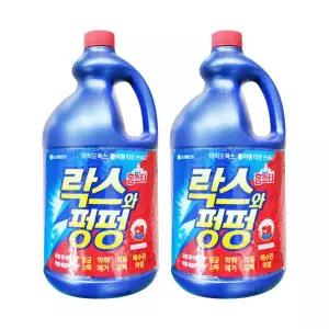 홈스타 락스와 펑펑 2L 2개