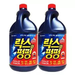 홈스타 락스와 펑펑 2L x 2개