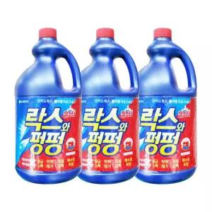 홈스타 락스와 펑펑 2L 3개