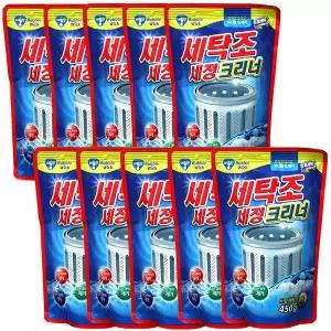 버블윅 세탁조 세정크리너 450g 10개