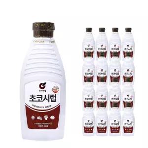 스위트웰 초코시럽 500g x 16개