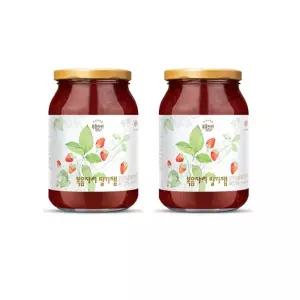 복음자리 딸기잼 1.3kg x 2개 안전포장 대용량