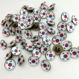태극기 뱃지 경축일 브로치 선물 기념일 핀