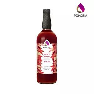 포모나 메이플 시럽 1000ml 커피시럽 카페시럽