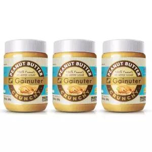 제이넛터 땅콩버터 크런치 500g 3개 - 땅콩100% 땅콩잼 피넛버터 무첨가