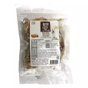 대관령눈마을황태 애찬 애견용 황태채 100g채 대용량 국내산 덕장 저염 살균 로스팅 반려동물 애용 반려