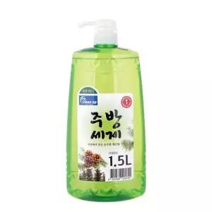 클린업 레몬향 주방세제 1.5L 대용량 주방 세제 주방세제