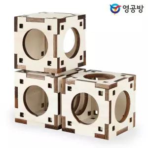 햄스터 놀이터시리즈 (정글짐)조립키트 모형완구 방학숙제 목재
