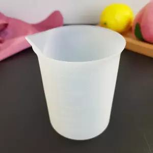 DIY 실리콘 계량컵 세트 5개 250ml 비누 만들기 용기몰드 제작재료 DIY공예키트 만드는법 캔들 DIY방향제 D