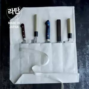 일본 오리지널 정통 주방 칼 보관 가방 나이프 가드 화이트 가드 화이트