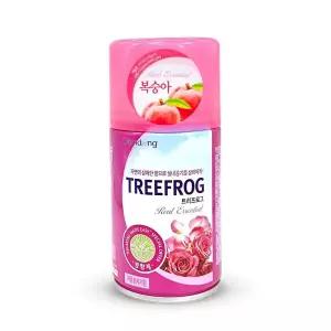 감동 트리프로그 실내 화장실 자동 방향제 리필 280ml 복숭아향