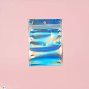 [셀러허브]홀로그램 미니 지퍼백 포장용 100개입 10.5x15cm (S41330438)
