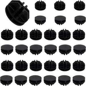 모이스티 30Pcs 와이어 큐브 플라스틱 커넥터 모듈형 옷장 수납 정리함 및 선반용 그리드 블랙