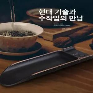 찻잎 저울 계량기 다도 계량 전자저울 찻잎저울 충전식 실버 중국식 구리색