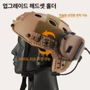 소음 헤드셋형 방음 방지 중형 귀 귀덮개 귀마개 차단 산업용 헤드셋 블랙 (일반 버전) 기본구성