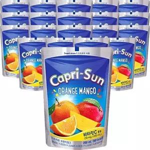 [농심]카프리썬 오렌지망고 200ML X 20개_