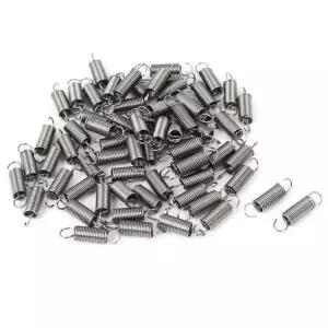 66개 4MMX3X12MM 304 스프링 스틸 인장 이중 소형 스테인레스 0 4mmx3x12mm