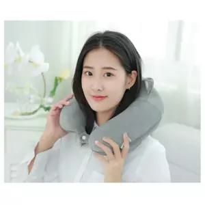캐릭터 메모리폼 여행용 U자형베개 UC-0057목 휴대용 용목 비행기 받침 베개